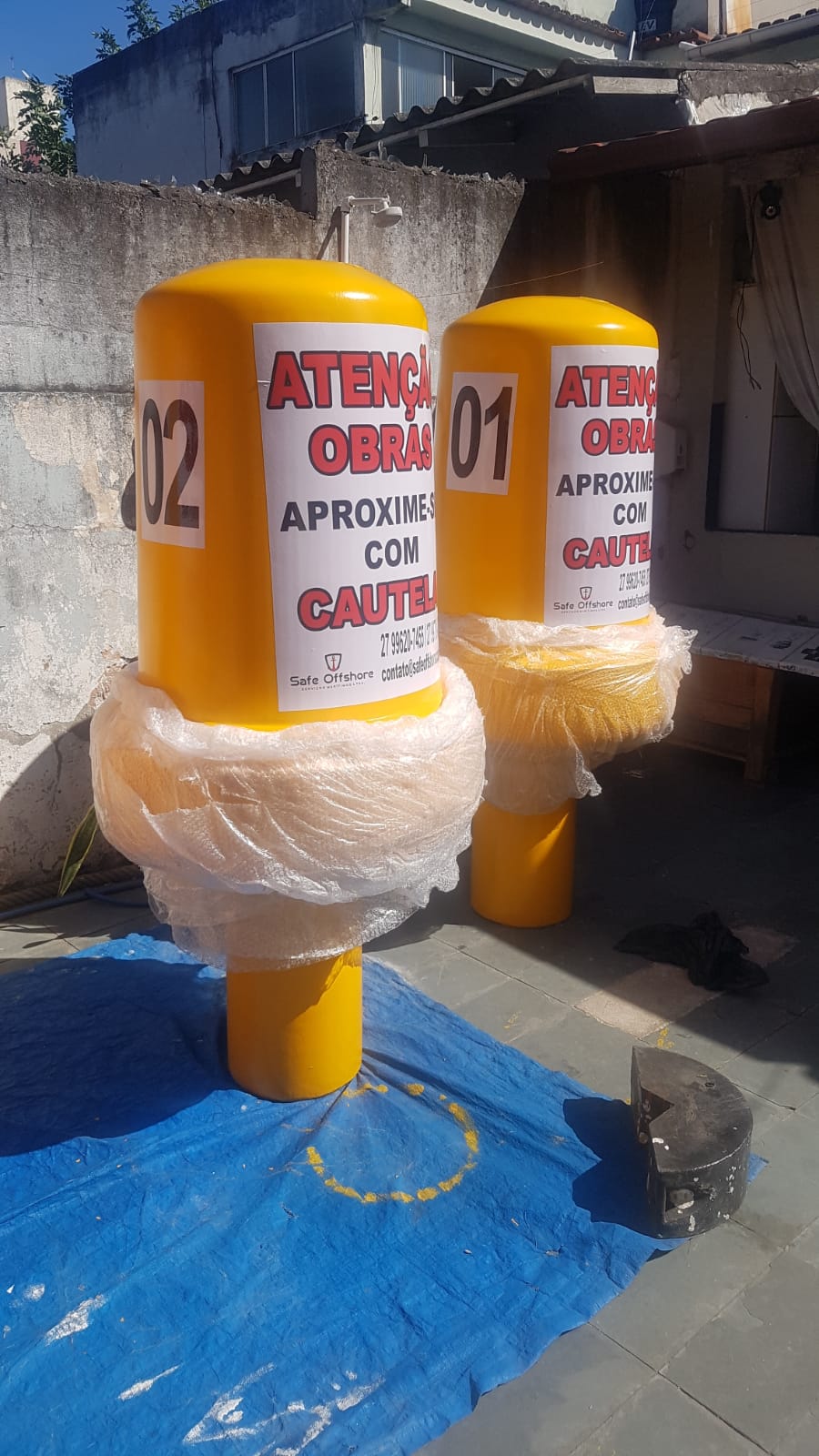 Produção de poitas - Safe Offshore